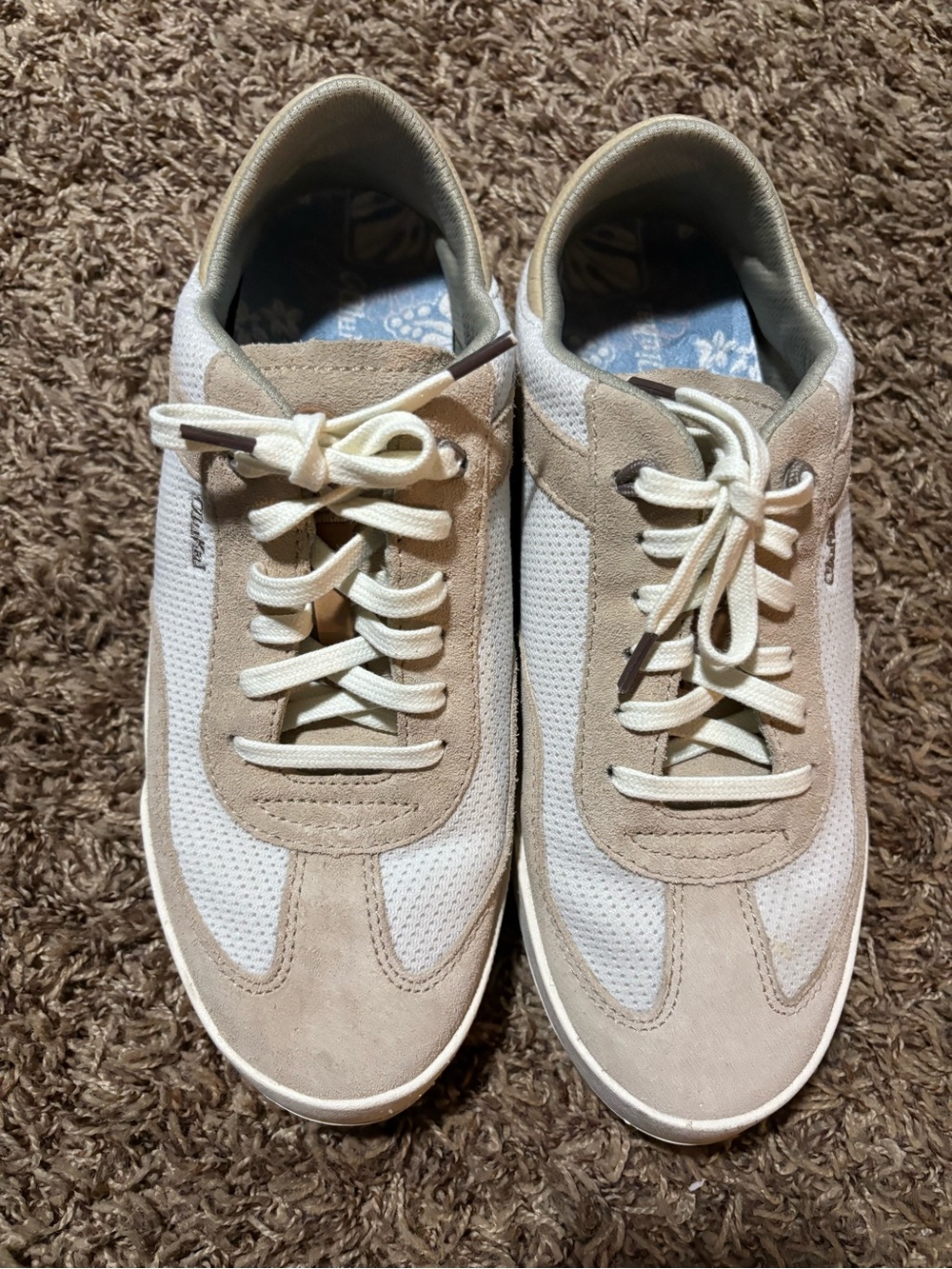 Women's OluKai Kilea Sneakers Tan Size 8 Leather Upper